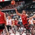 鳥海連志、古沢拓也が快勝導く　車いすバスケ男子のアジアパラ初戦