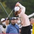 古江彩佳が後半猛チャージで首位「すごく大きい」カギになったプレー明かす