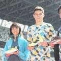 ＮＢファミリー集結！クレイ・アーロン竜波＆田中希実がトークショー　クレイ「（田中から）刺激をもらい頑張りたい」