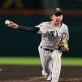 【阪神】神宮僚介がヒヤリ投球　DeNA牧秀悟の内角投じグリップエンド直撃　ファウル判定