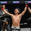 【ONE】吉成名高2回ハイキックTKOでアトム級ムエタイV２＆43連勝「狙った技で倒せた」
