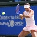 本玉真唯、序盤の主導権を生かせず初戦敗退「焦ってしまった」　ゴルビッチの巧みな時間の使い方に苦戦[木下グループジャパンOP]