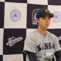 ドラフト上位候補の関大・米沢友翔「１位でいきたい。プロで活躍する姿を見せて両親に恩返し」