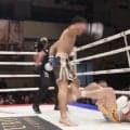 フルコン空手出身ファイターが衝撃KO えぐい左フックでなぎ倒す 高いKO率にも納得の声