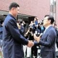 日本ハムドラフト１位指名の投打二刀流・菰田　栗山ＣＢＯからの“大谷超え指令”に決意新た「二刀流として活躍したい」