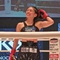 【KNOCK OUT】ぱんちゃん璃奈が首相撲の特訓の成果見せて２回KO、ヒジあり初勝利