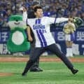 三浦大輔氏が放送席から始球式へ大移動「意外と緊張するんですよ」ハマスタ駆け抜けた