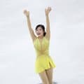 【フィギュア】１８歳の中井亜美、涙のＧＰシリーズ連覇　五輪メダリストの重圧に「プレッシャーも今回初めて感じた」　武器の３回転半決め「すごくいい演技ができた」…フランス大会