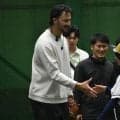 「身長差が凄い笑」　MLBの怪物と対面…“緊張”の美女アナが「めちゃくちゃ可愛い」
