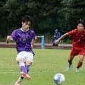 【高校サッカー】藤枝東　FW増田瑛斗「良いボールを蹴ってくれた」公式戦初のハットトリック