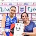 【バレー】イタリアで日本代表対決、MVPの佐藤淑乃に相手の和田由紀子ら「表彰に早く行って」