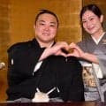 炎鵬、新妻同席で結婚会見「結婚したんだなと。うれしい気持ち」交際などのタイミングも明かす