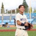 法大・藤森康淳「あと１本になってからカッチカチに」初回に99本目ヒットもその後快音響かず