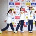 【体操】杉原愛子　銅メダルでロス五輪切符を手にした日本女子代表をけん引　五輪での団体金メダルへ「無欲、無心で大好きな体操を楽しみながら」　世界選手権男女日本代表が帰国会見