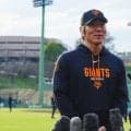 “意外な姿”の松井監督「深い意味はありません」　現役時代と一変も…再変更も「あります」
