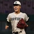 【高校野球】報徳学園・谷口哲聖「成長できた」連続無失点ストップもサヨナラ勝ちでセンバツ手中