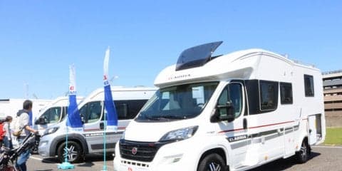 120台を超えるキャンピングカーが集結する「神奈川キャンピングカーフェア」開催