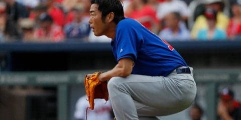 上原浩治、満塁の危機で降板も同僚好救援に感謝「サンキュー、ストロップ」