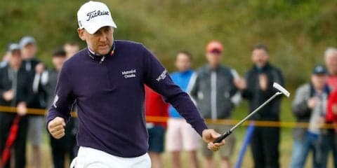 予選会から出場の41歳、地元イングランド出身のポールターが3アンダーの好発進！