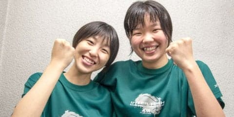 ［インターハイ2017・プレビュー］熊本国府（熊本）川端日菜子＆久保下真帆「全国で他の選手に負けないプレーをしたい」