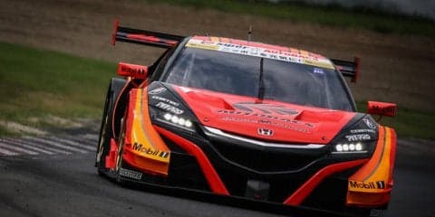 【SUPER GT 第4戦】ホンダ勢が予選トップ3をかためる…東北SUGO戦のポールはARTA NSXの野尻智紀&小林崇志