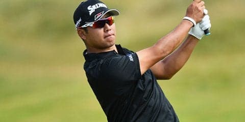 松山英樹、「66」で5位タイ浮上！　メジャー初VへJ.スピースを追う