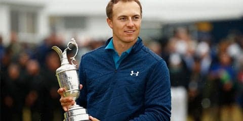 メジャー3勝目を手にしたJ.スピース、「マスターズの悪夢から立ち直れる」