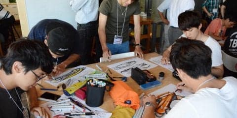 デザイン学生たちがスケッチでアジアの頂点を目指す…東京カーデザイングランプリ