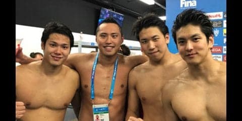 松田丈志の夢。陸上に続き、男子４×100mフリーリレーで五輪メダルを