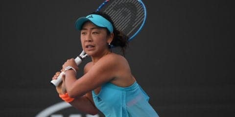 穂積絵莉がシングルスで今季初のWTAツアー本戦入り [江西オープン]