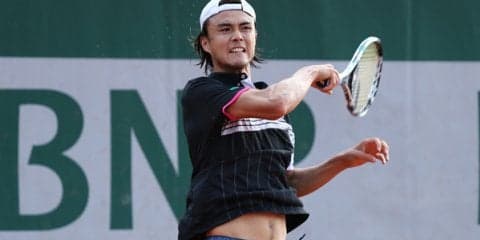 ダニエル太郎はゴンボスに敗れて初戦突破ならず [スイス・オープン・グスタード]