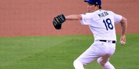 前田健太、緊急先発も5回5安打2失点の粘投、9勝目の権利を持って降板