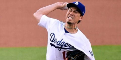 前田健太が9勝目、5回2失点粘投で2季連続2桁王手、チームは70勝一番乗り