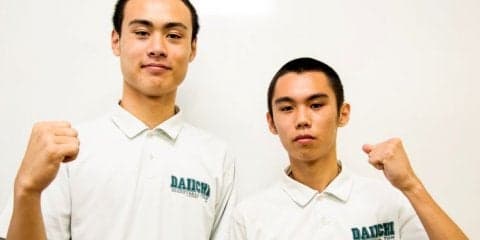 ［インターハイ2017・プレビュー］福岡第一（福岡）井手拓実＆松崎裕樹「去年よりも良い結果が残せると思っている」