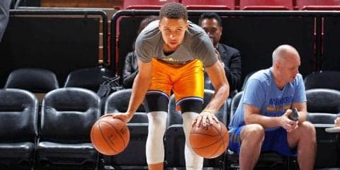 ステフィン・カリー、新シーズンの試合前ルーティンに広州で学んだ太極拳を採用!?「バランスを保つのに良いし集中できる」