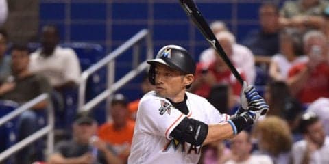 【MLB】イチローが貴重な二塁打　「タフ」な状況で7月好調、指揮官「ビッグヒット」