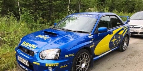 インプレッサWRC2004レプリカ発見！ ニャオキ＆イヌスケのホゲホゲWRC日記@フィンランド
