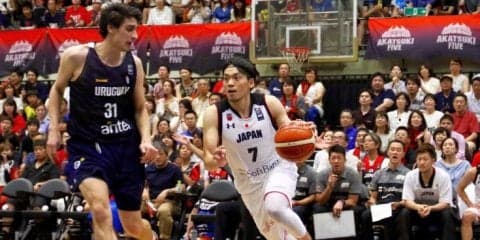 新体制となった日本代表での初戦、勝負の第4クォーターでフル出場した篠山竜青だが「むしろ危機感のほうが大きいです」