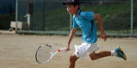 第35回全国小学生テニス選手権大会が開幕、初日が終了