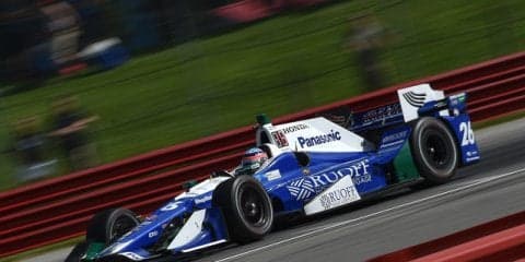 【INDYCAR 第13戦】総理大臣顕彰が決まった佐藤琢磨、予選3位から今季2勝目めざす