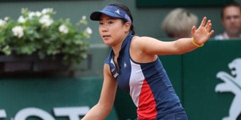 日比野菜緒はペン・シューアイに敗れて今季2度目の準優勝 [江西オープン]