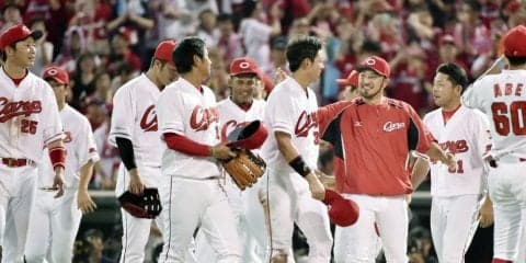 打線爆発14安打14得点！広島東洋が大勝で60勝到達！
