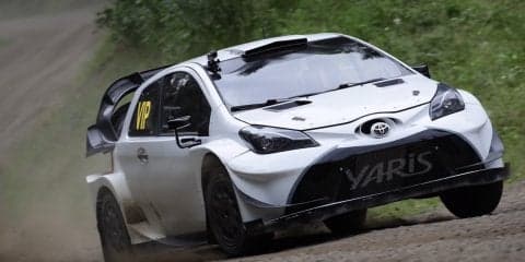 ヤリスWRC同乗試乗、「抜群の足まわりが生むスムーズな着地」