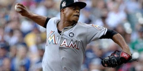 マーリンズ開幕投手が肘靱帯再建手術で今季絶望、8年前に続き2度目の手術