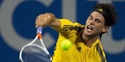 第1シードのティームがナイトマッチの勝利で大会をスタート [シティ・オープン]  