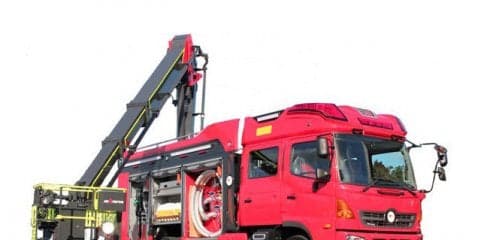 【夏休み】小学生向けに「未来の消防車アイデアコンテスト」---モリタが全国消防救助技術大会で