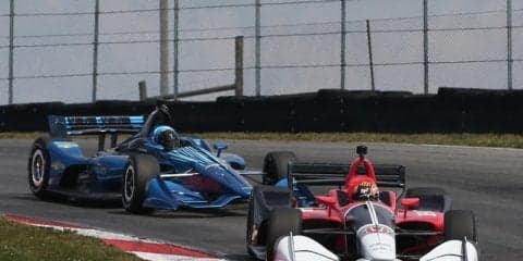 【INDYCAR】来季用共通エアロキットの「ロード/市街地/ショートオーバル仕様」がテストに登場