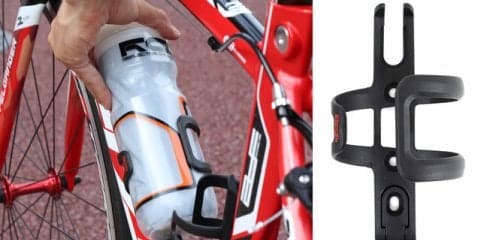 右・左利きの両方に対応する左右非対称「マルチユースボトルケージ」発売