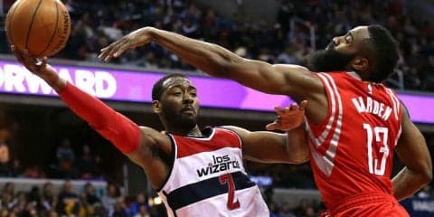 ジェームズ・ハーデンとジョン・ウォールがマイアミのローカルリーグで共演、圧倒的なパフォーマンスを披露