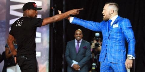 メイウェザー VS マクレガー、世紀の一戦をダ・ゾーンが独占生中継